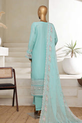 Sada Bahar Stitched 3 Piece Luxury Emb Spring Vol-05 Collection'2025-MK-49-Ferozi